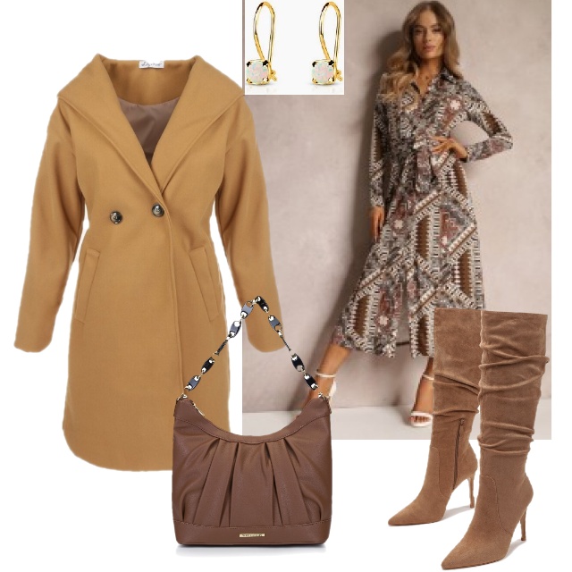 #Letnia sukienka jesienią