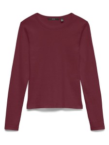 Vero Moda Koszulka w kolorze bordowym rozmiar: XS