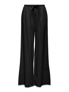 ONLY Spodnie materiałowe Laris 15364313 Czarny Relaxed Fit