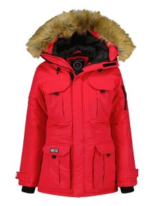 Canadian Peak Parka w kolorze czerwonym rozmiar: L