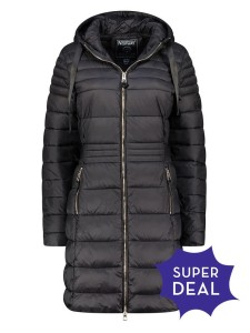 Geographical Norway Kurtka pikowana w kolorze czarnym rozmiar: XXL