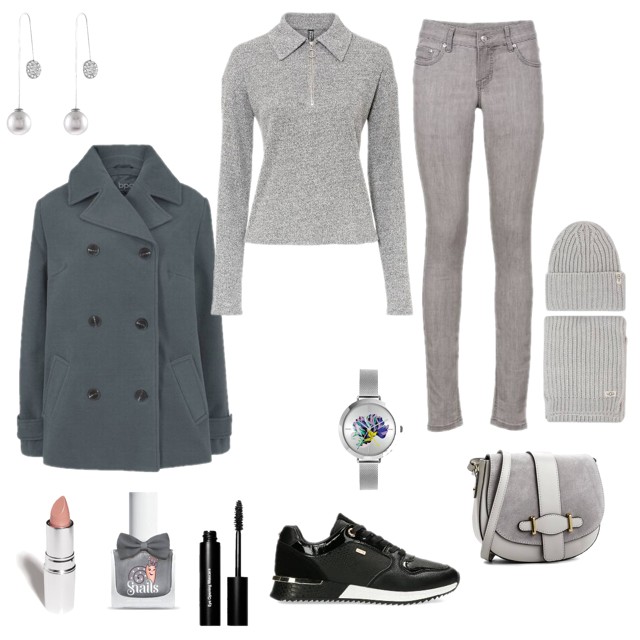 Zimowa stylizacja w stylu sportowej elegancji