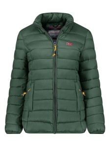 Geographical Norway Kurtka pikowana "Atikolor" w kolorze ciemnozielonym rozmiar: XXL
