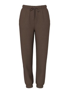 Pieces Spodnie dresowe "Chilli" w kolorze brązowym rozmiar: XL