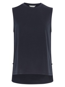 MOSS COPENHAGEN Bluzka "Nika" w kolorze granatowym rozmiar: M/L