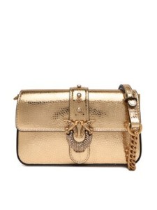 PINKO Torebka Love One Slouchy Baby AI 25-26 PCPL 105353 A2WD Złoty