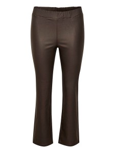 Kaffe Spodnie w kolorze antracytowym ze skóry syntetycznej rozmiar: 40