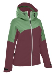 Maul Sport Kurtka narciarska "Schneeberg" w kolorze bordowo-zielonym rozmiar: 46