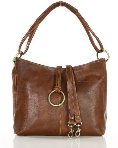 Shopperka skórzana MARCO MAZZINI 416b brązowa