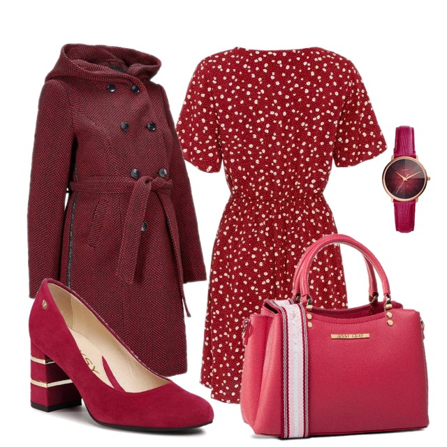 Czerwona sukienka na wiosnę