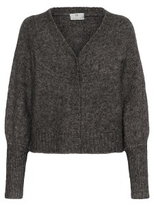 Kaffe Kardigan w kolorze antracytowym rozmiar: XL