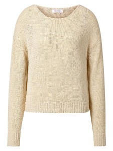Rich & Royal Sweter w kolorze beżowym rozmiar: L