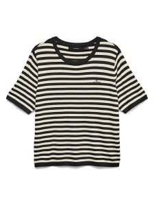 Vero Moda Sweter w kolorze czarno-białym rozmiar: M
