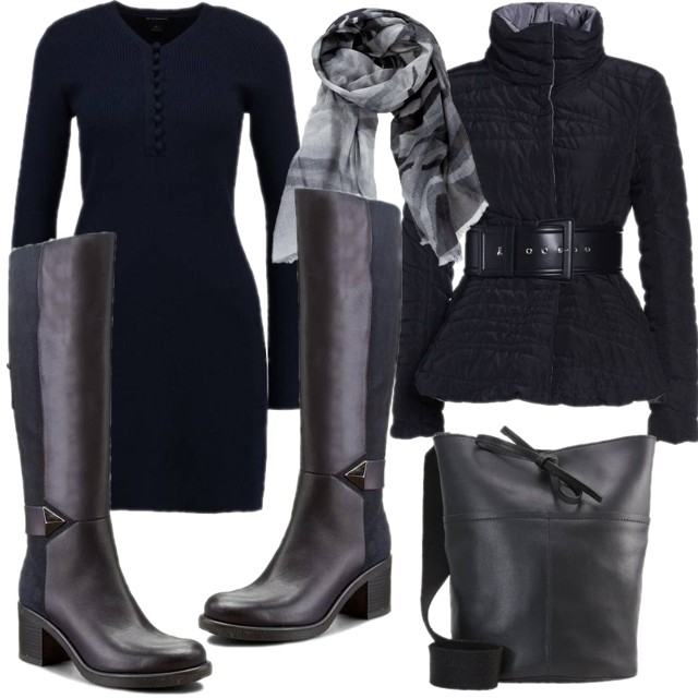 PRZEJŚCIOWO CZARNO/GRANATOWO