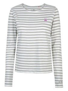 LIEBLINGSSTÜCK Koszulka "Calista" w kolorze szaro-białym rozmiar: 3XL