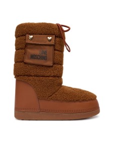 LOVE MOSCHINO Śniegowce JA24452G0NISM21A Brązowy