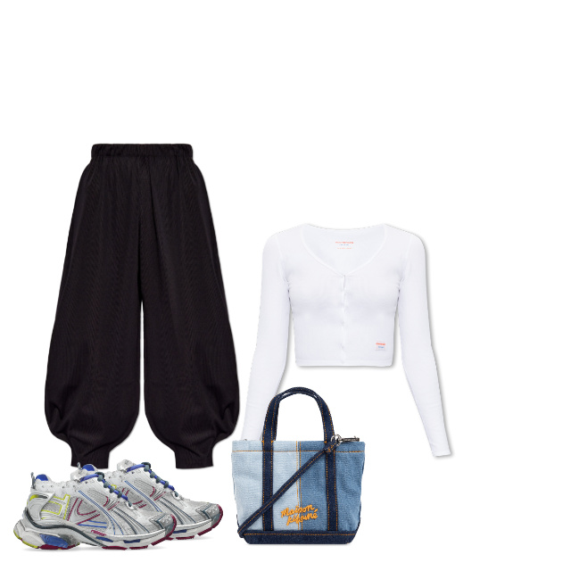 majóweczka w sportowym stylu