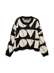 Vero Moda Sweter w kolorze czarnym rozmiar: L