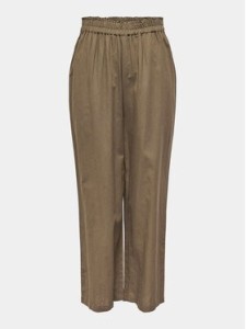 ONLY Spodnie materiałowe Tokyo 15259590 Brązowy Straight Fit