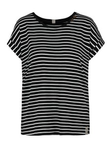 Sublevel Koszulka w kolorze czarno-białym rozmiar: XS