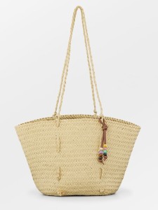 Becksöndergaard Shopper bag "Adina" w kolorze beżowym - 52 x 30 cm rozmiar: onesize