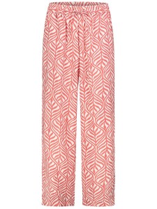Sublevel Spodnie w kolorze koralowo-białym rozmiar: S