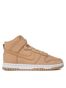 Nike Sneakersy Dunk High Prm Mf DX2044 Beżowy
