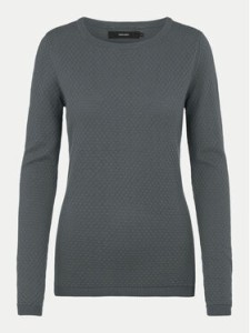 Vero Moda Sweter Care 10136644 Zielony Regular Fit