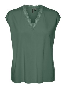Vero Moda Koszulka w kolorze zielonym rozmiar: S