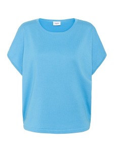 SAINT TROPEZ Sweter "Mila" w kolorze błękitnym rozmiar: M