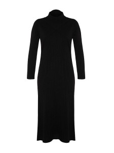 trendyol Sukienka w kolorze czarnym rozmiar: L