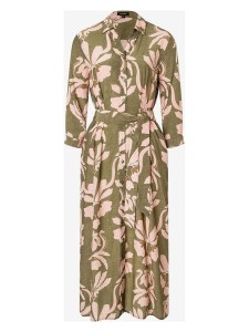 More & More Sukienka w kolorze oliwkowo-jasnoróżowym rozmiar: 46