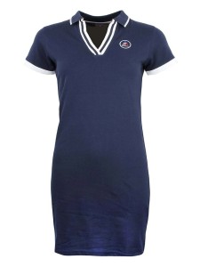 Peak Mountain Sukienka polo w kolorze granatowym rozmiar: L