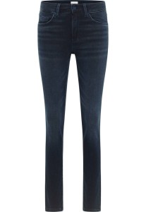 Damskie Spodnie Jeansowe Mustang Style Shelby Slim Denim Blue 1016909 5000 801