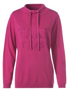 Heine Sweter w kolorze różowym rozmiar: 40