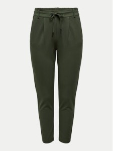 ONLY Spodnie materiałowe Poptrash 15115847 Khaki Regular Fit