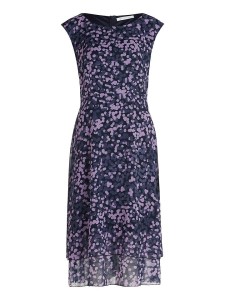 BETTY & CO Sukienka w kolorze granatowo-fioletowym rozmiar: 36