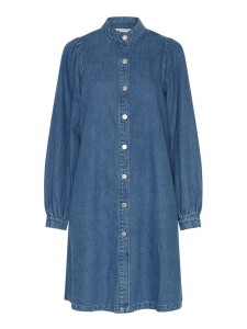 MOSS COPENHAGEN Sukienka dżinsowa w kolorze niebieskim rozmiar: S