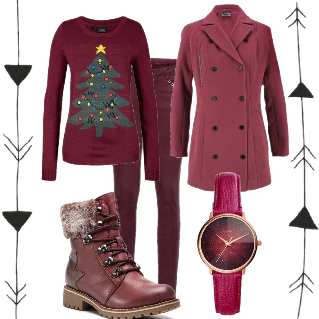 "Brzydki sweter" w świątecznej stylizacji