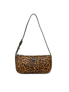 Tommy Jeans Torebka Tjw Must Leopard Shoulder Bag AW0AW18008 Pomarańczowy