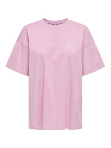 ONLY T-Shirt Vivvi 15346761 Różowy Regular Fit