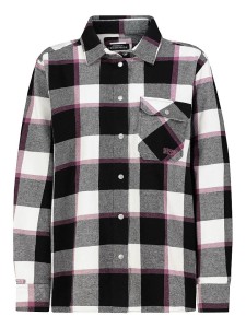 Sublevel Koszula w kolorze czarno-biało-różowym rozmiar: S