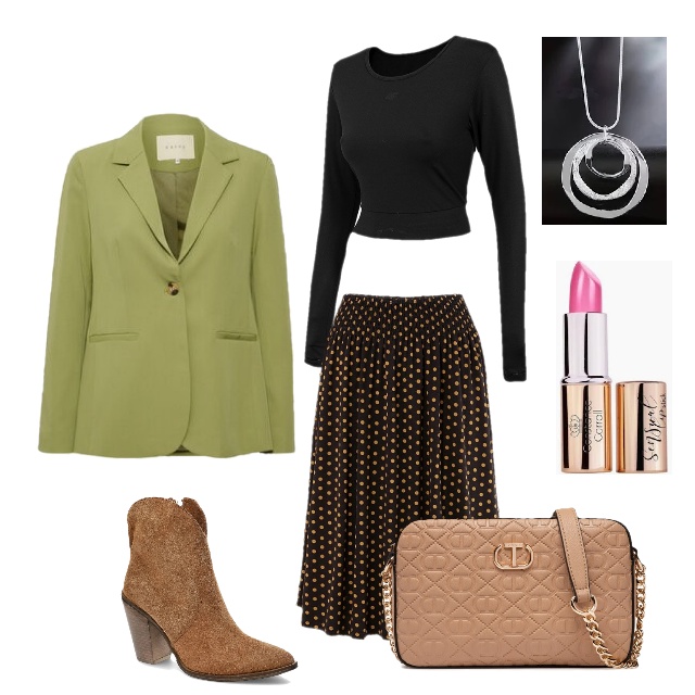 Stylowy zestaw na jesień: Elegancja z nutą retro i świeżości