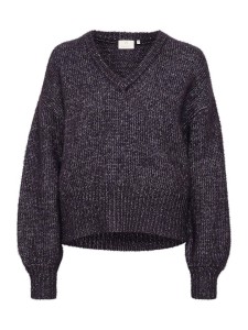 Kaffe Sweter w kolorze granatowym rozmiar: XL