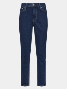 Calvin Klein Jeans Jeansy Mom Jean J20J223244 Granatowy Mom Fit