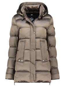Geographical Norway Kurtka zimowa "Dolidia" w kolorze szarobrązowym rozmiar: L