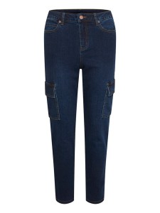 Kaffe Dżinsy - Slim fit - w kolorze granatowym rozmiar: 34