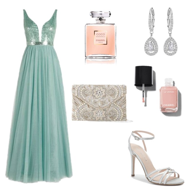 Modne stylizacje sylwestrowe z sukienką wieczorową