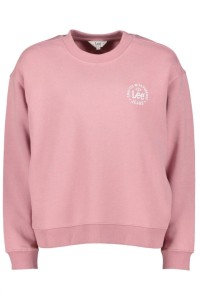 DAMSKA BLUZA LEE CREW SWEATER PRETTY PLUM 112371895