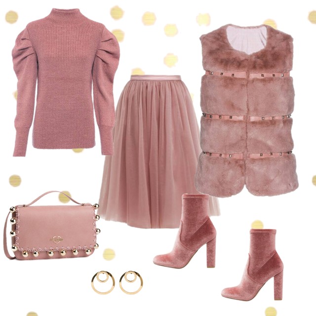 Total look  w odcieniu eozyny